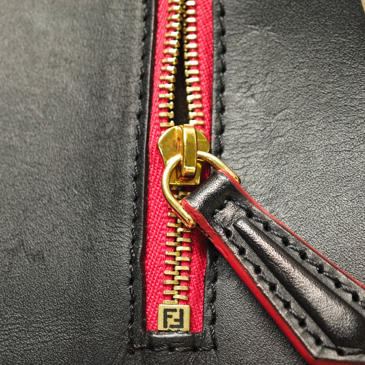 Fendi Pequin Toile Simply Shopping Cabas