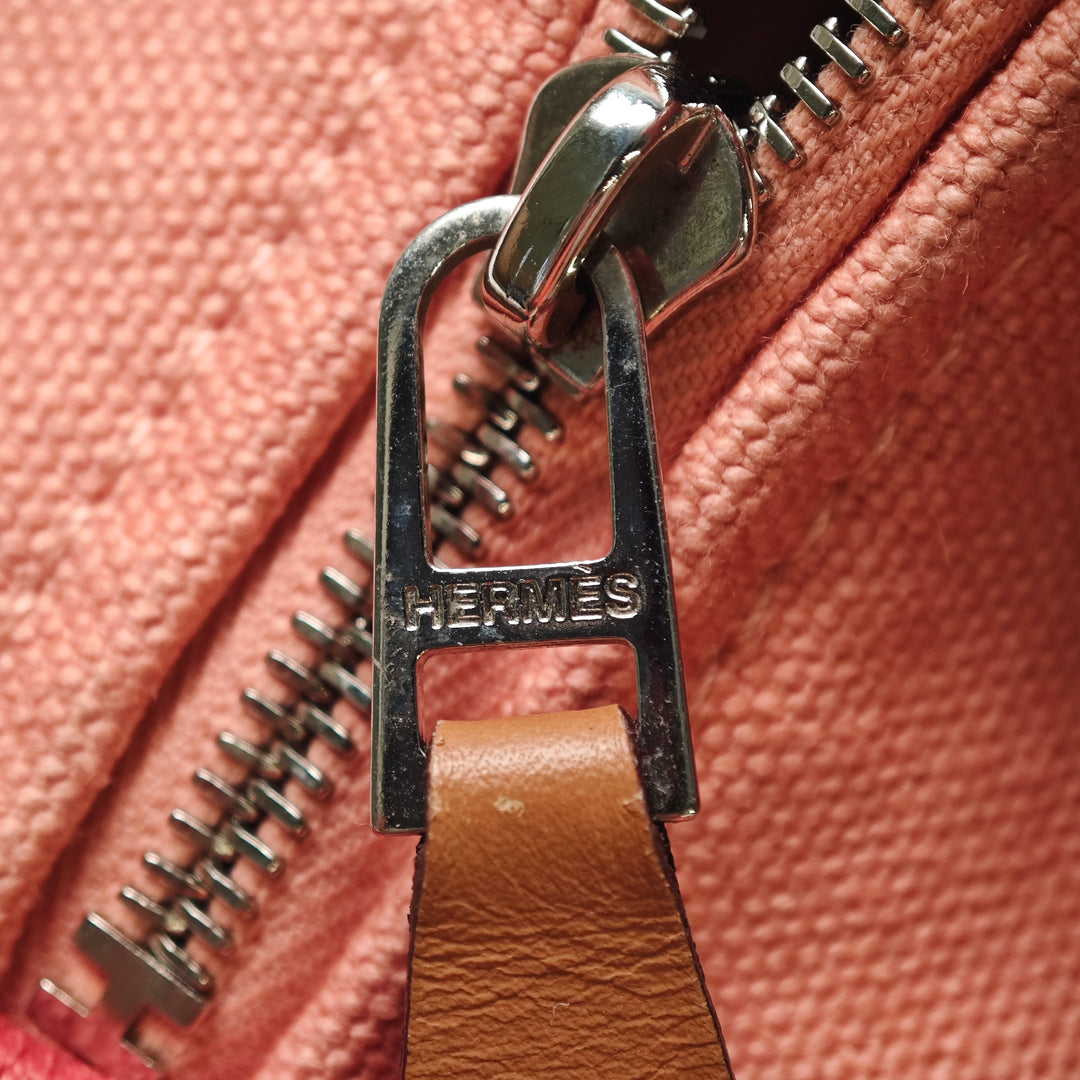 Hermès Small Toile Bride A Brac Étui