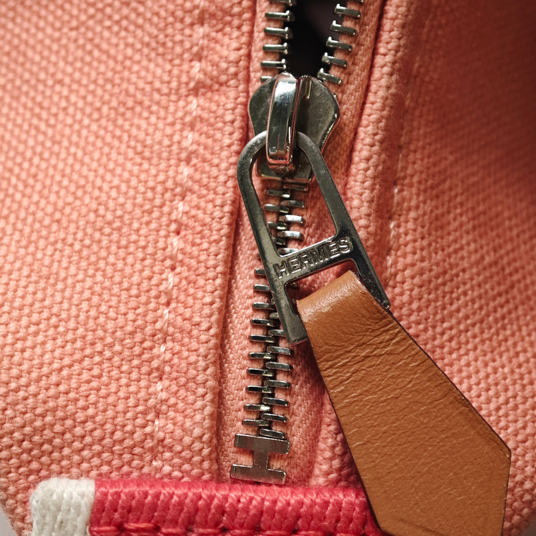 Hermès Small Toile Bride A Brac Étui