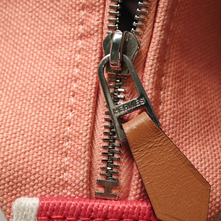 Hermès Small Toile Bride A Brac Étui