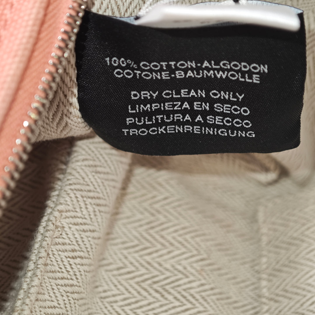 Hermès Small Toile Bride A Brac Étui