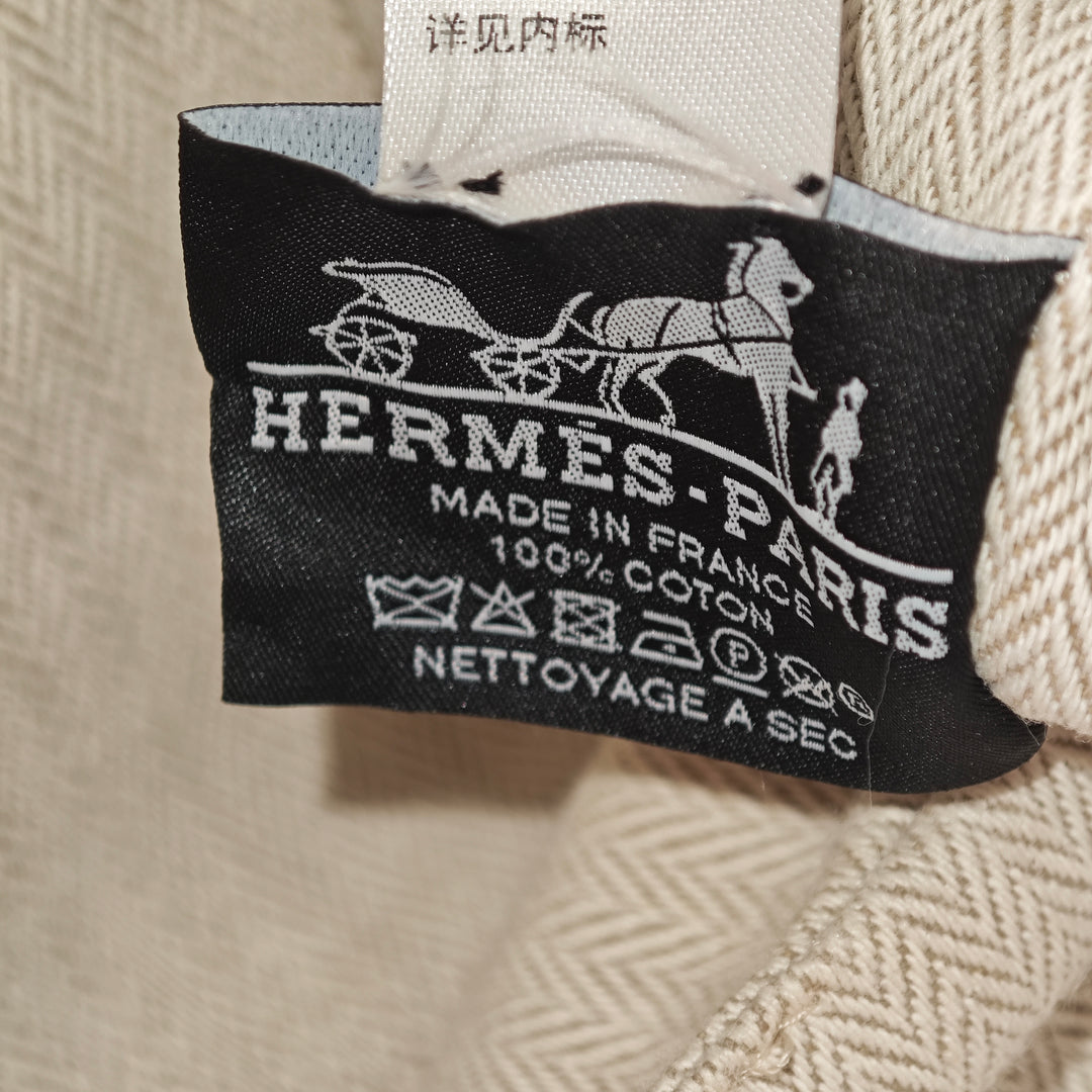 Hermès Small Toile Bride A Brac Étui