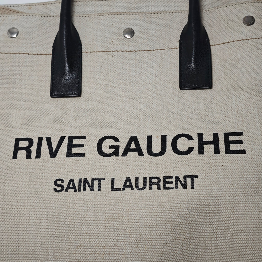 Saint Laurent Mixed Fibers Rive Gauche North South Cabas