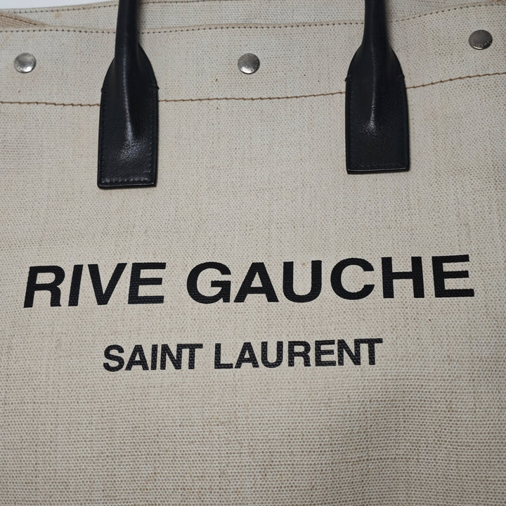 Saint Laurent Mixed Fibers Rive Gauche North South Cabas
