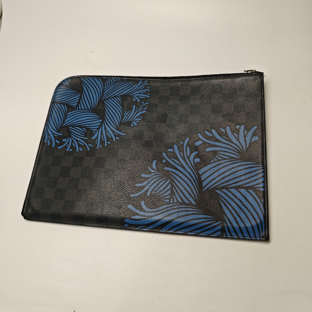Louis Vuitton Christopher Nemeth Damier Graphite Pochette Jour GM
