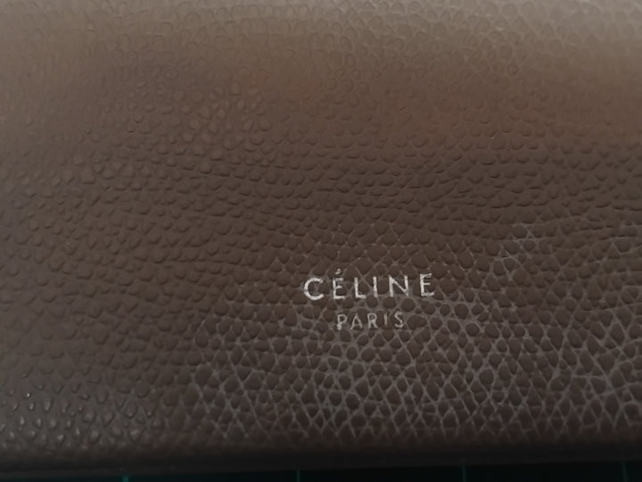 Celine Cuir de veau grainé Multifunction Pochette