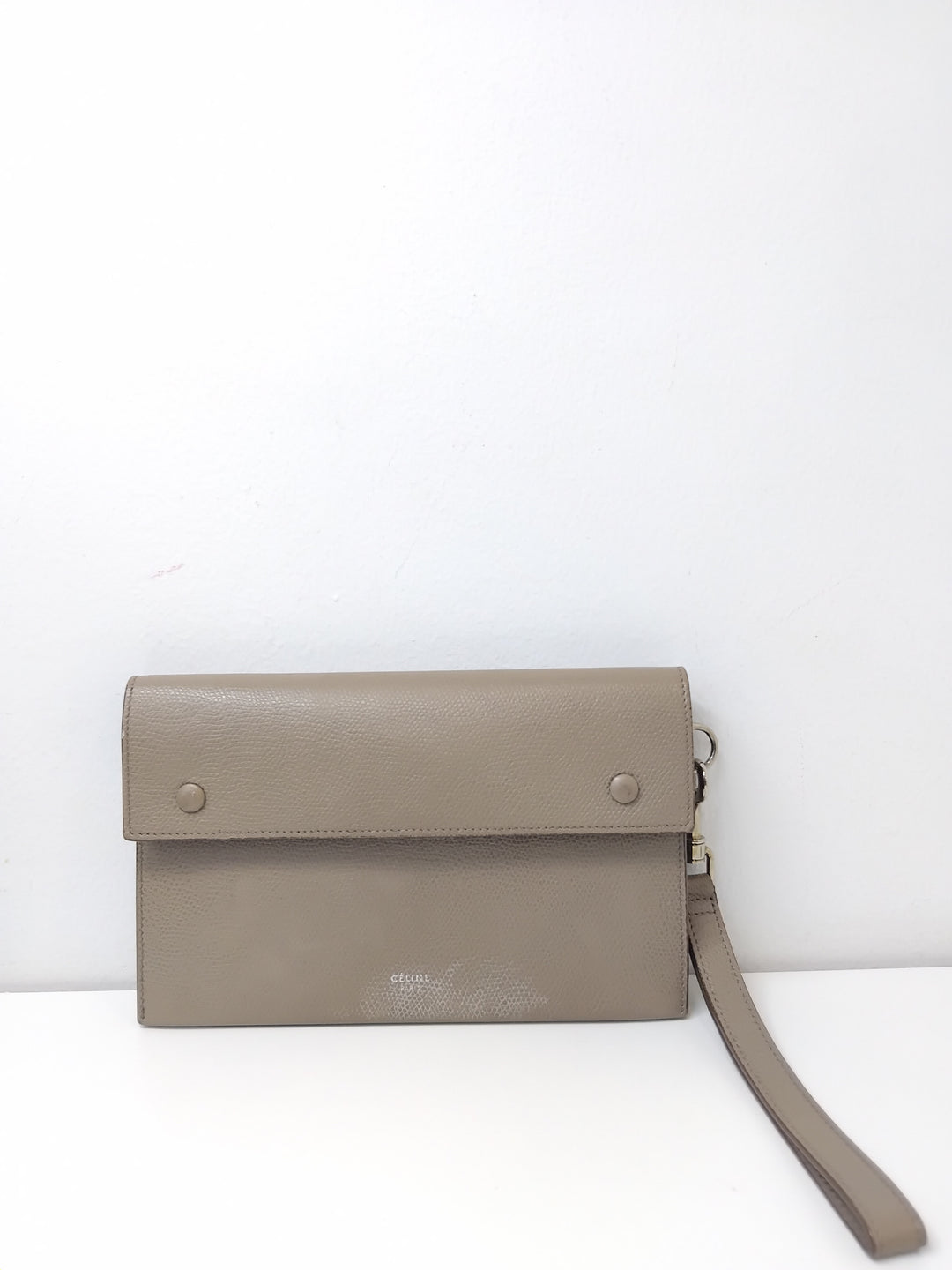 Celine Cuir de veau grainé Multifunction Pochette