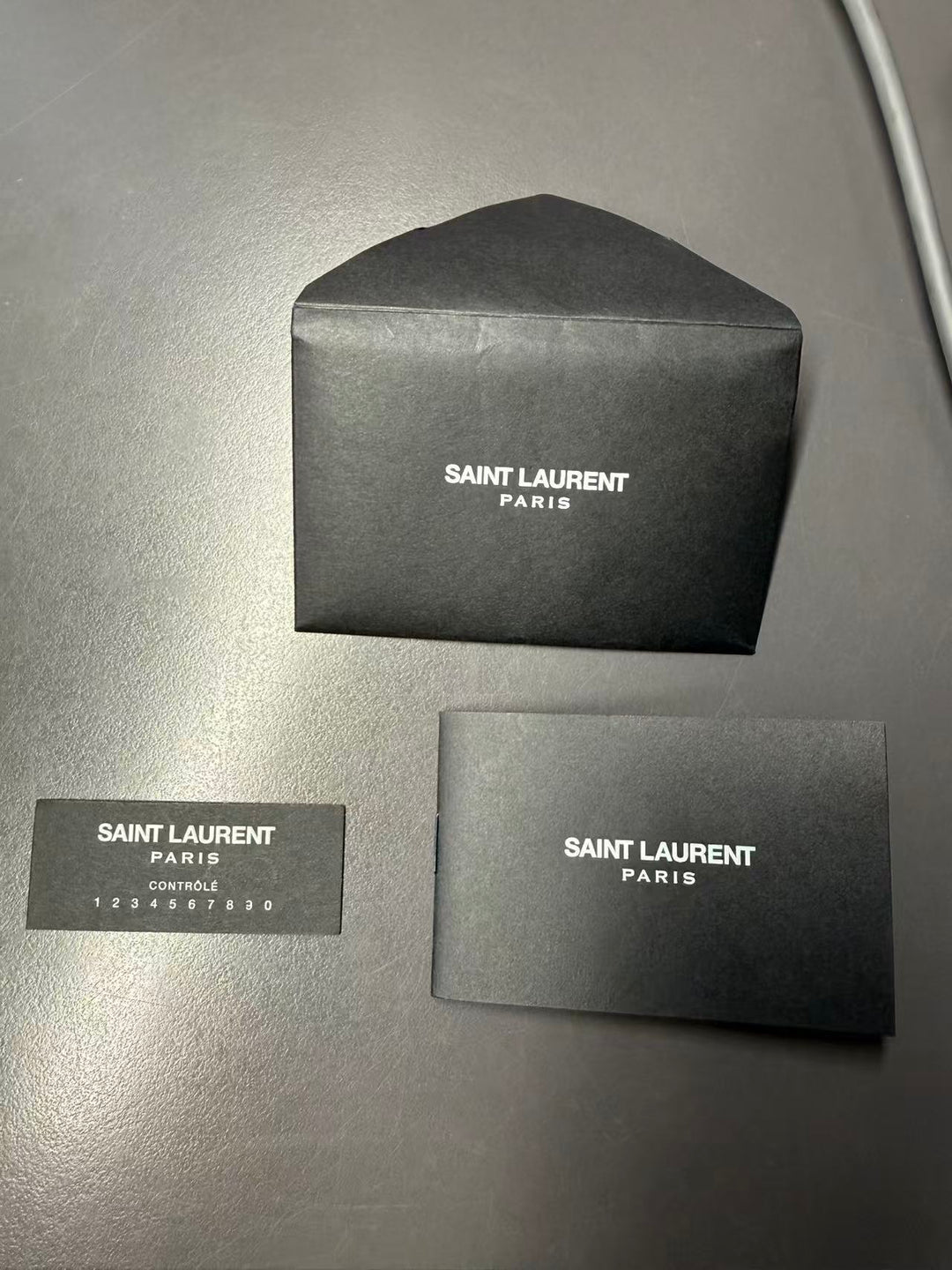 Saint Laurent Large Vinyl Le Anne Marie Sac bandoulière