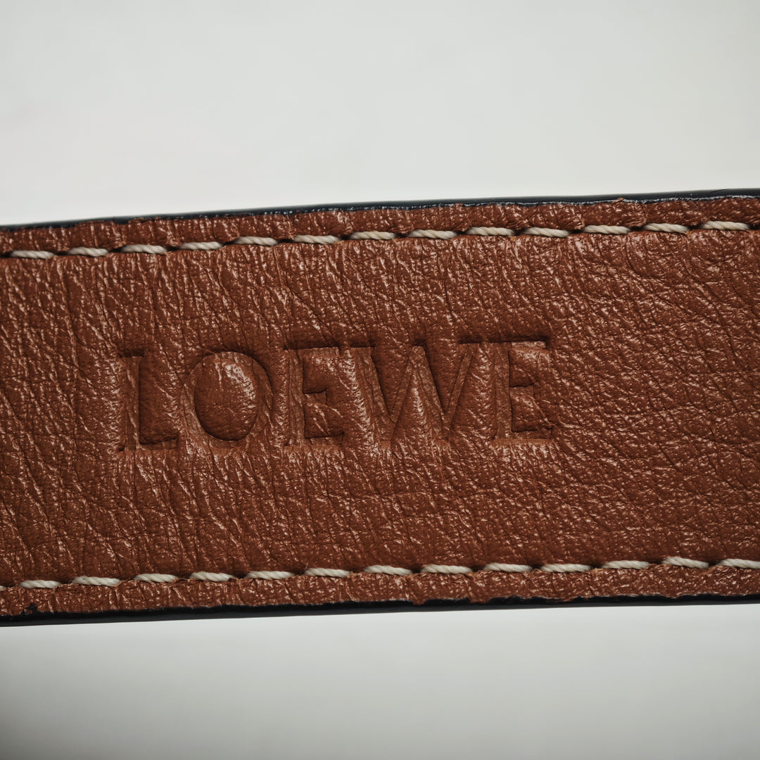 LOEWE Large Raffia Anagram Basket Cabas