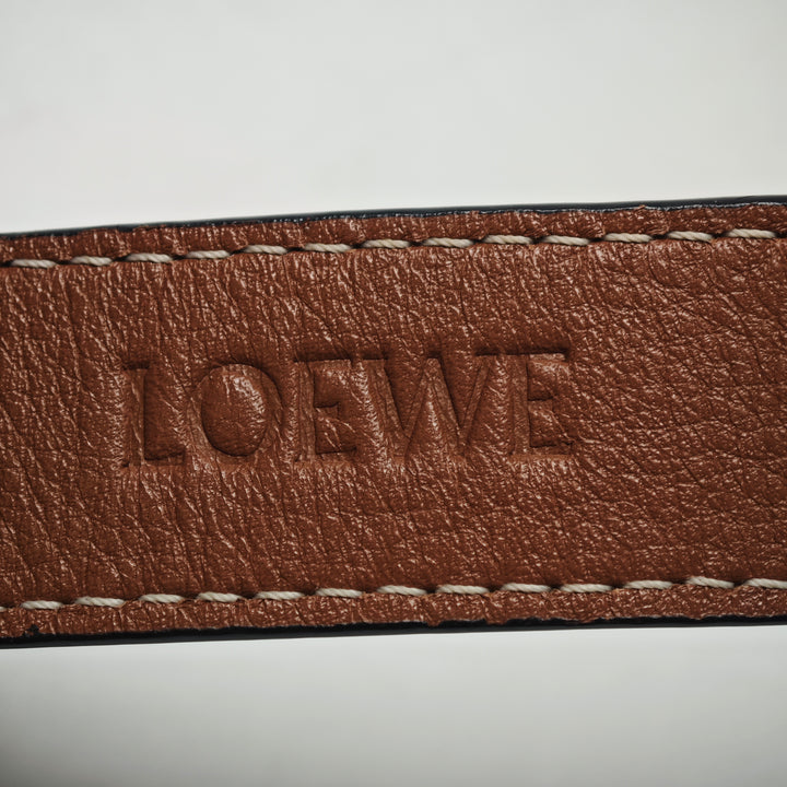 LOEWE Large Raffia Anagram Basket Cabas