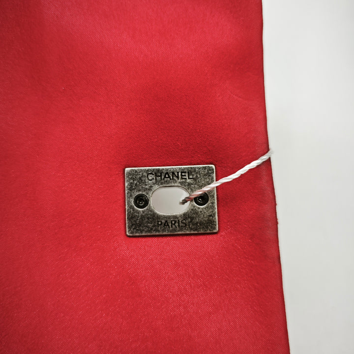 Chanel Iridescent Cuir de veau Diamond Stitch à rabat