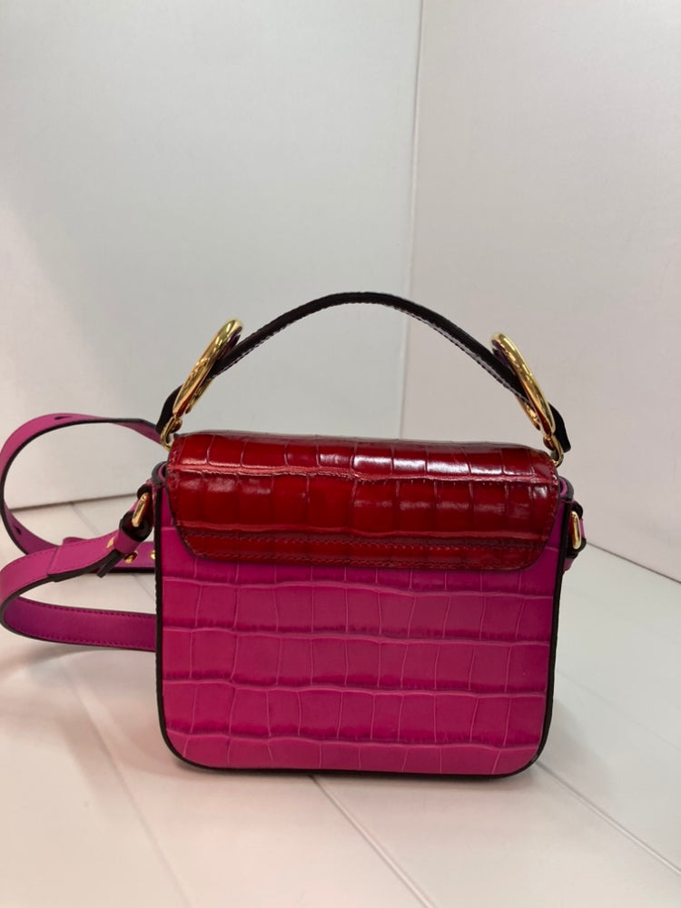 Chloé Mini Tricolor Croc embossé Cuir de veau C Sac