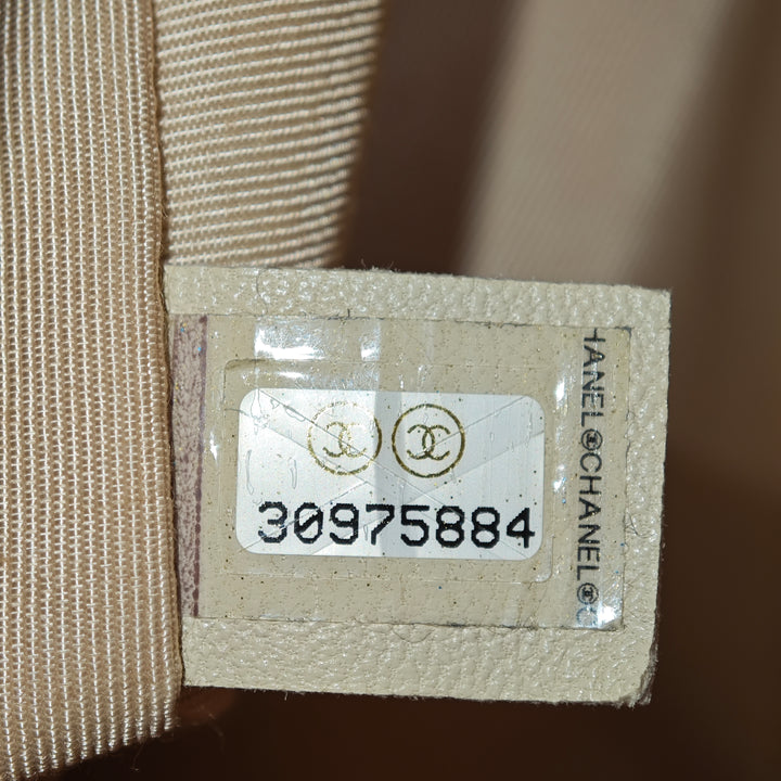 Chanel Large Crochet Cuir de veau 19 à rabat