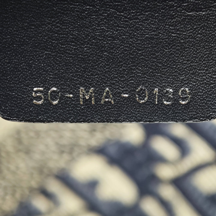 Dior Oblique Toile Flat Sac porté croisé