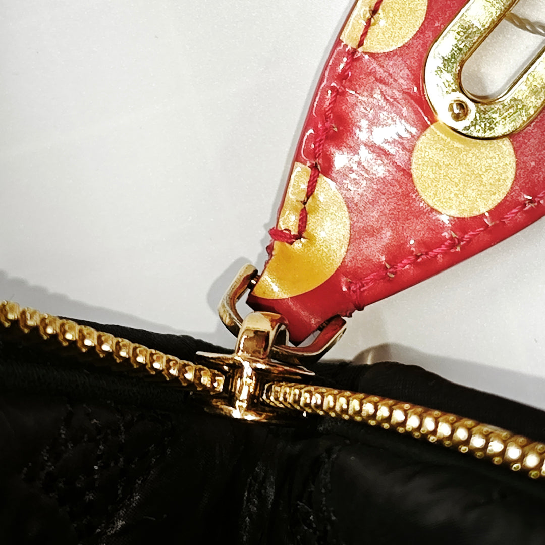 Louis Vuitton Yayoi Kusama Monogram Lockit Vertical Dots Infinity MM