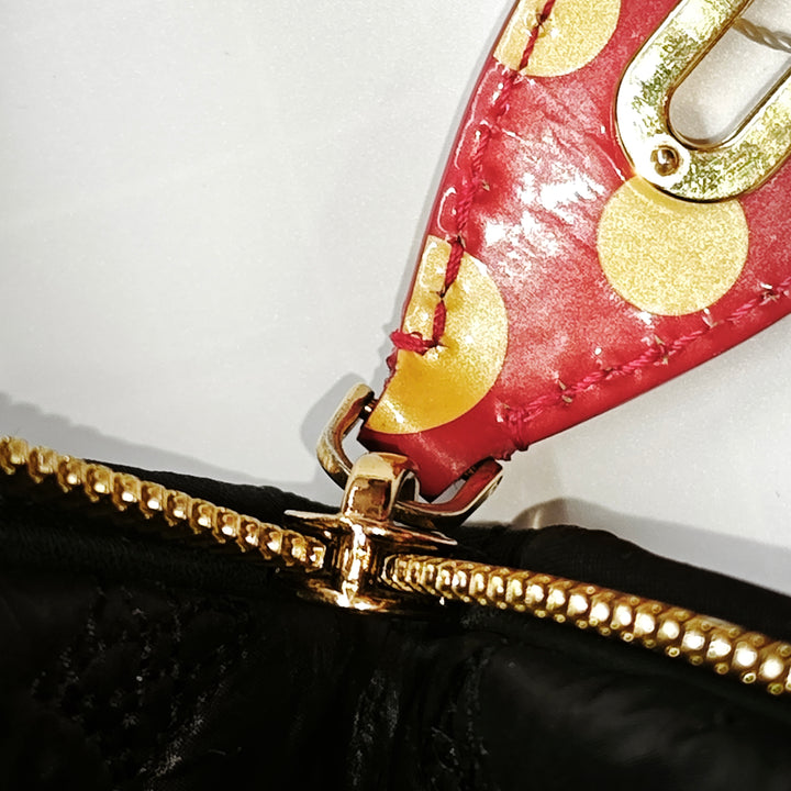 Louis Vuitton Yayoi Kusama Monogram Lockit Vertical Dots Infinity MM
