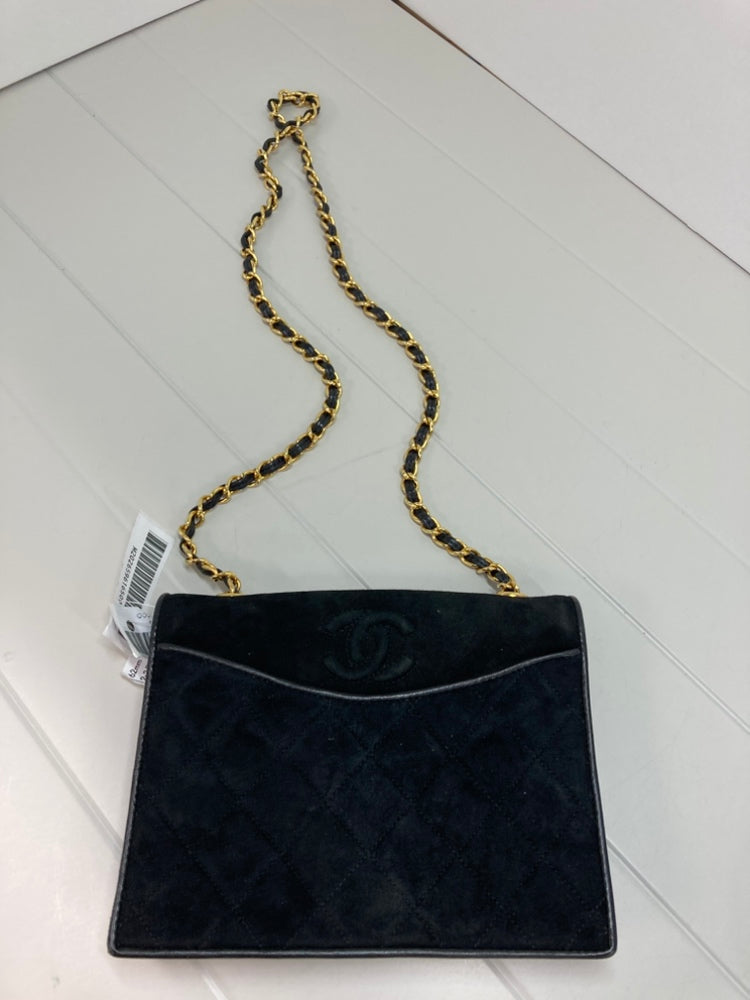 Chanel Small CC Matelassé Daim Chain Sac porté croisé