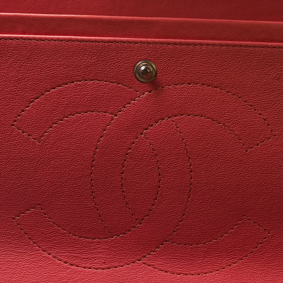 Chanel Jumbo Classic Cuir d’agneau Double rabat