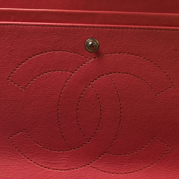 Chanel Jumbo Classic Cuir d’agneau Double rabat