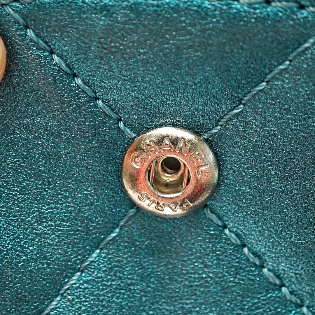 Chanel Matelassé Metallic Cuir d’agneau Reissue 2.55 Double rabat 227