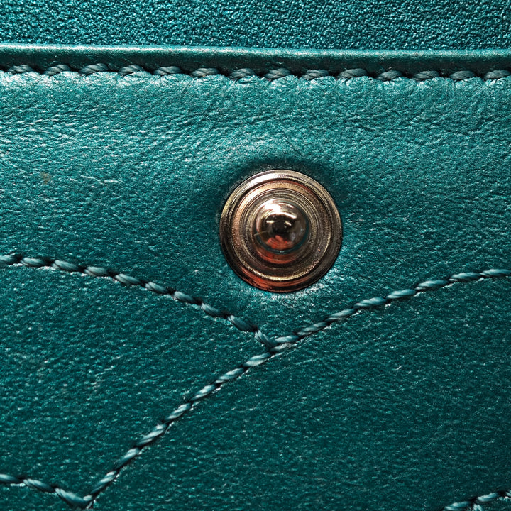 Chanel Matelassé Metallic Cuir d’agneau Reissue 2.55 Double rabat 227