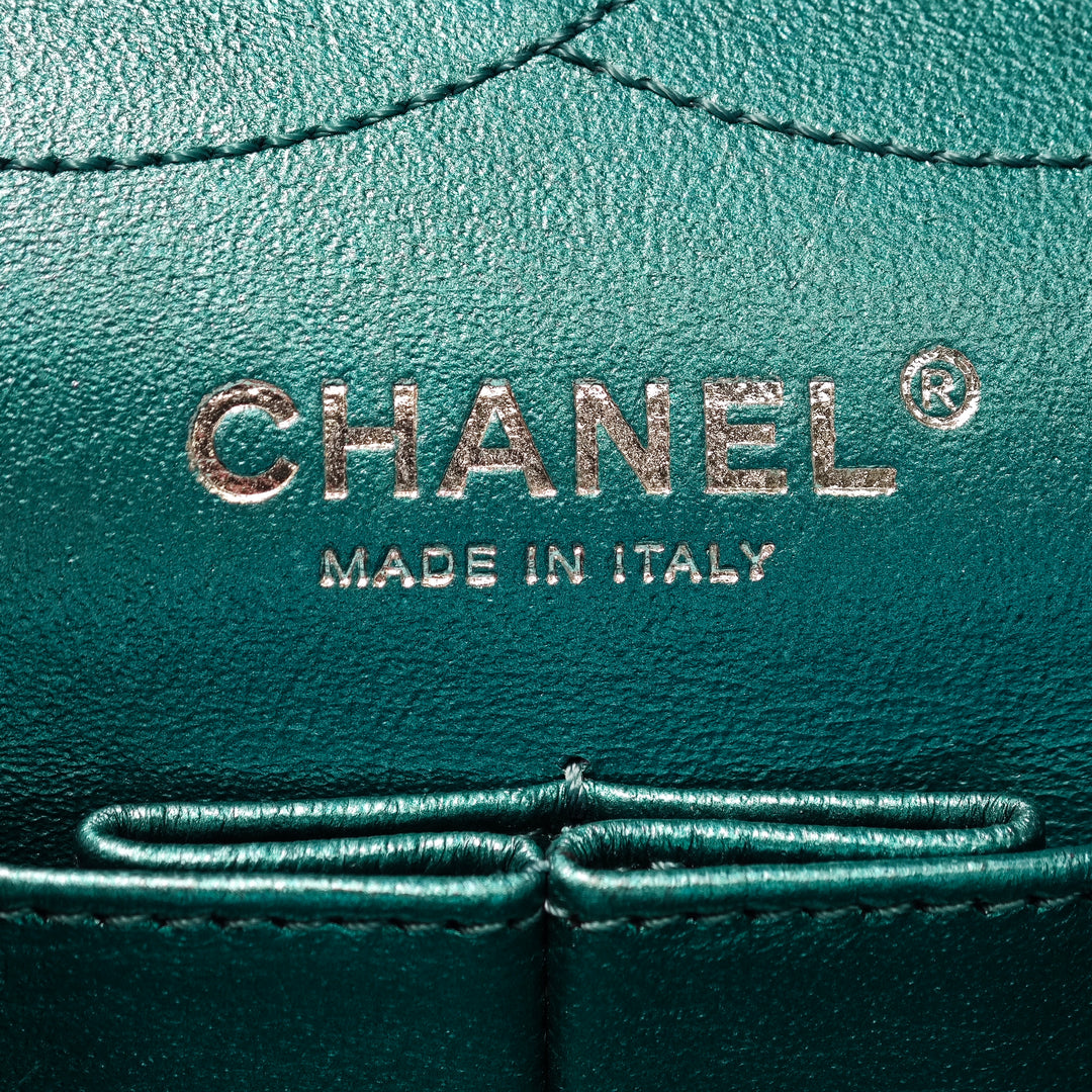 Chanel Matelassé Metallic Cuir d’agneau Reissue 2.55 Double rabat 227