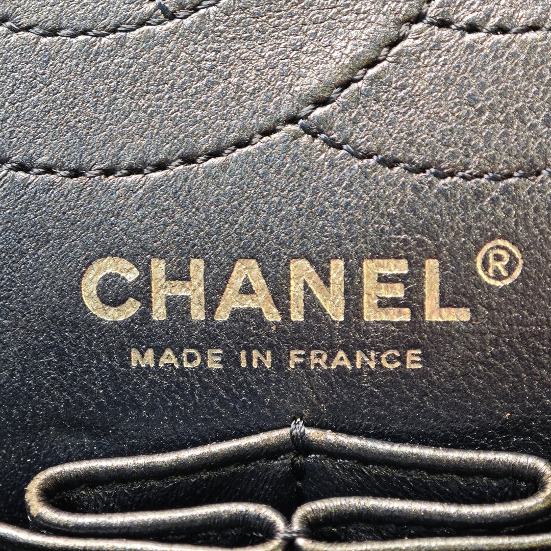 Chanel Matelassé vieilli Cuir de veau Reissue 2.55 Double rabat 226