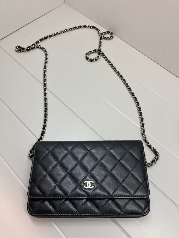 Chanel CC Matelassé Cuir d’agneau Wallet on Chain