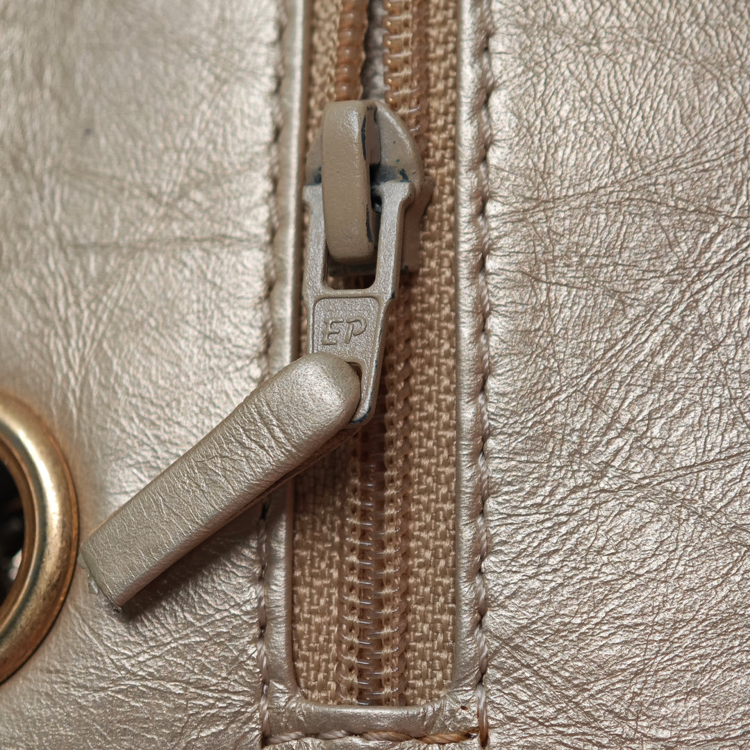 Chanel Matelassé Metallic vieilli Cuir de veau Reissue 2.55 Double rabat 226
