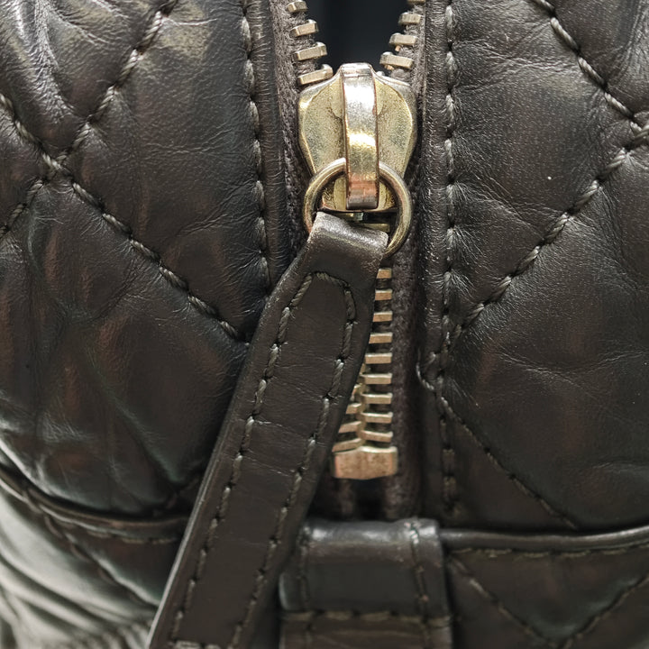 Chanel Large Matelassé vieilli Cuir de veau Reissue Sac caméra