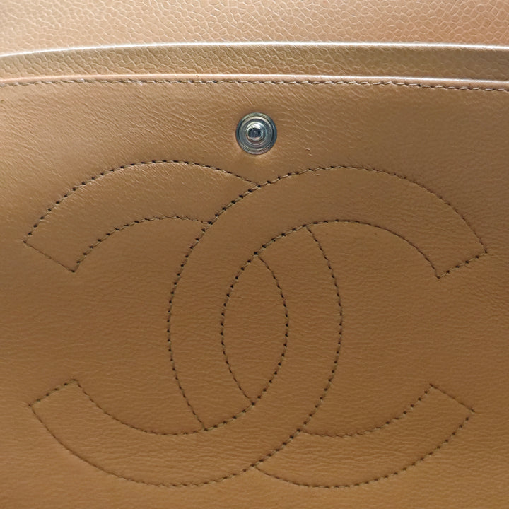 Chanel Maxi Classic Caviar Simple rabat