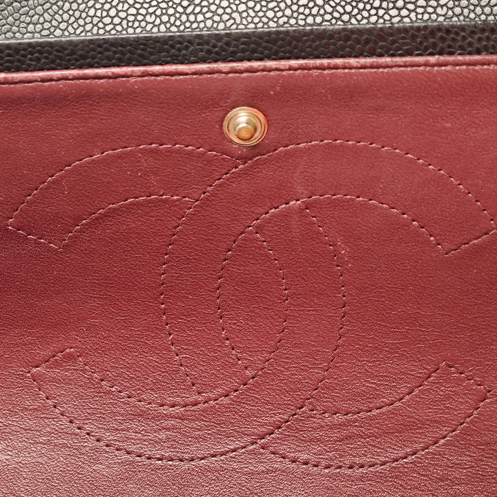 Chanel Jumbo Classic Caviar Double rabat
