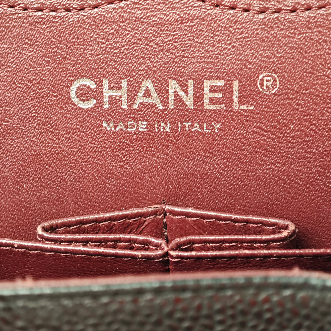 Chanel Jumbo Classic Caviar Double rabat