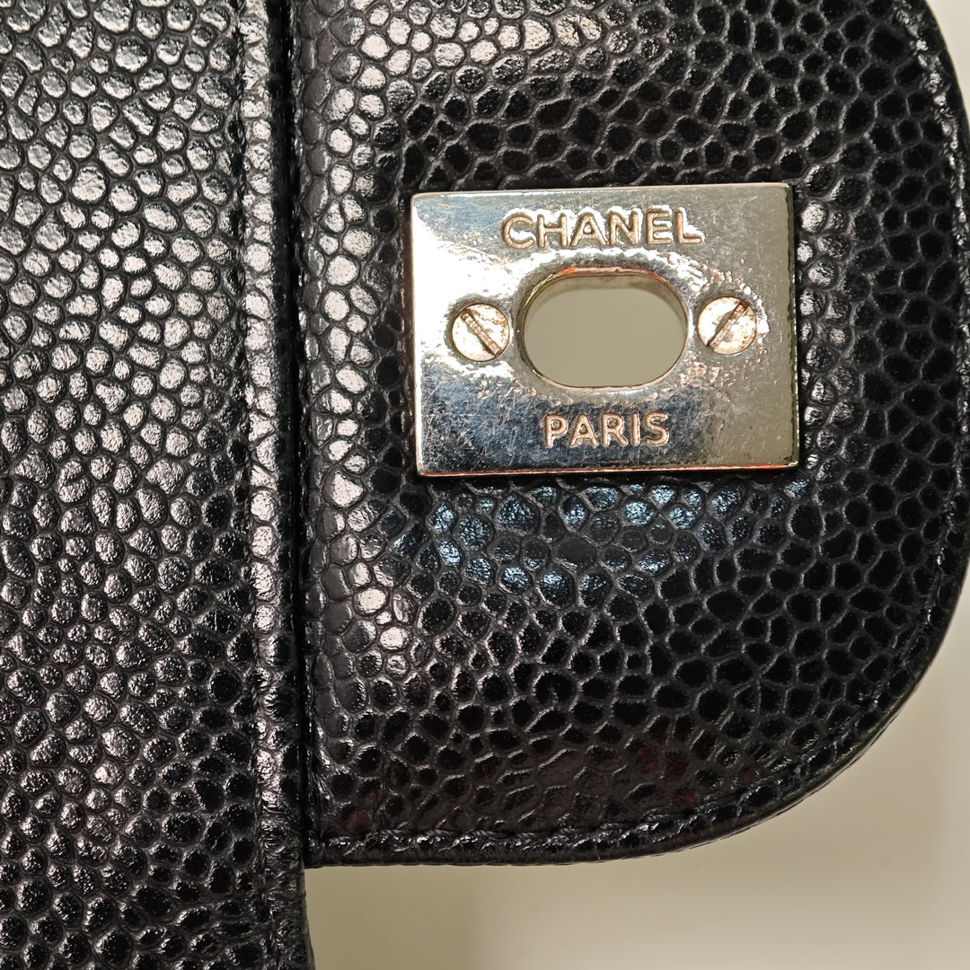 Chanel Jumbo Classic Caviar Double rabat