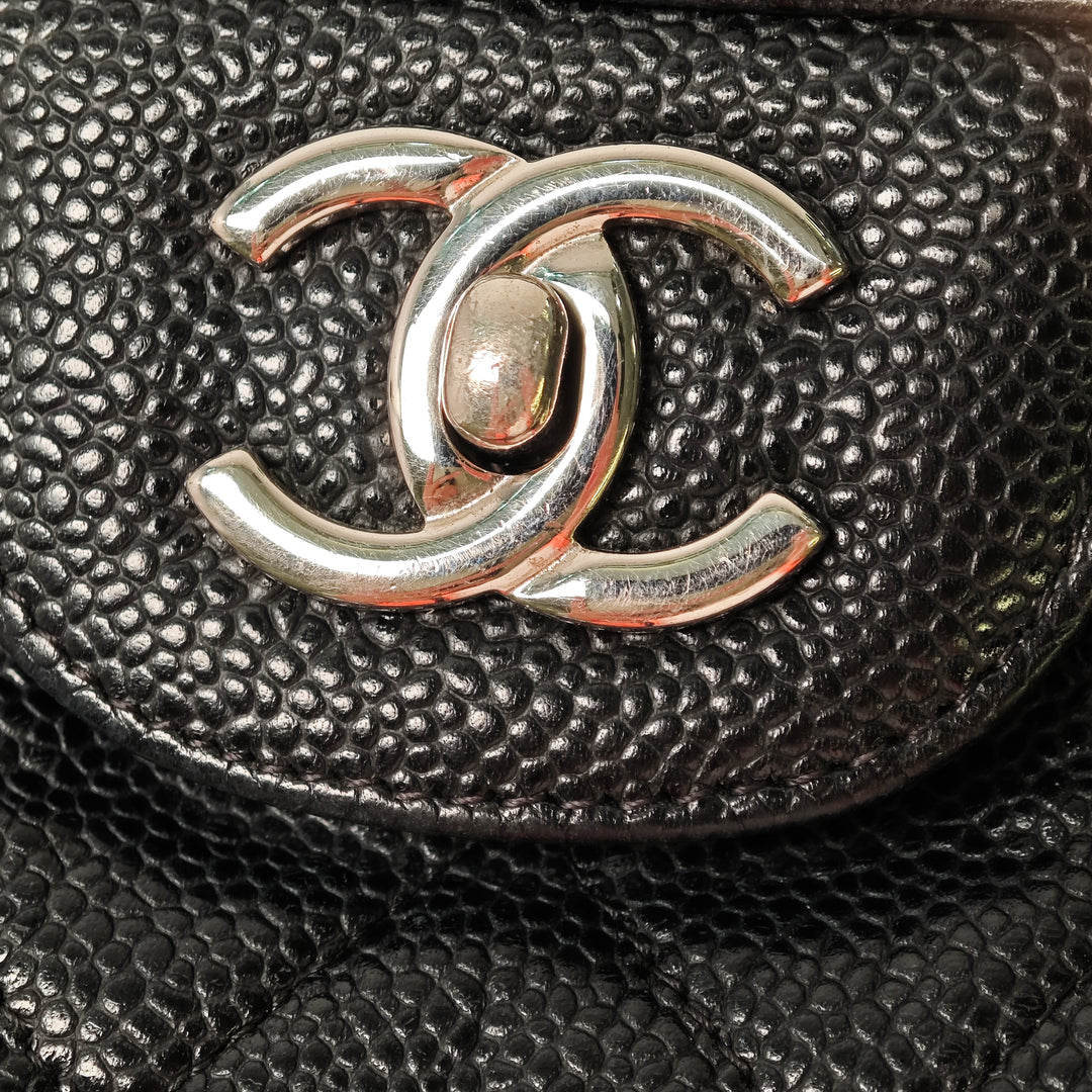 Chanel Jumbo Classic Caviar Double rabat