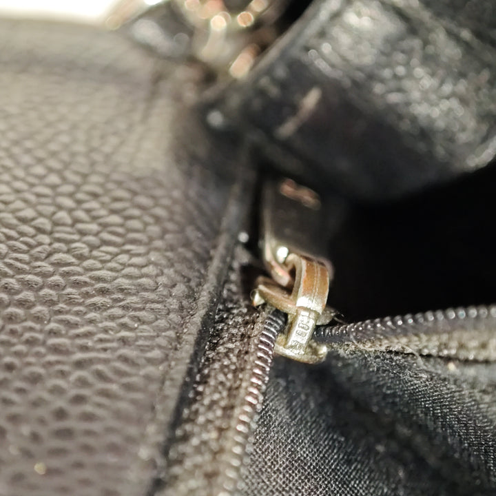 Chanel Jumbo Classic Caviar Simple rabat