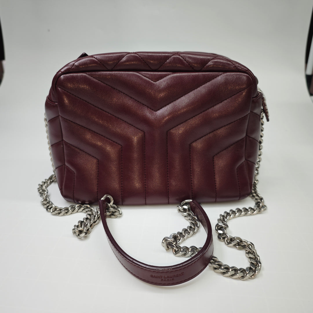 Saint Laurent Small Matelasse Cuir de veau LouLou Bowling Sac