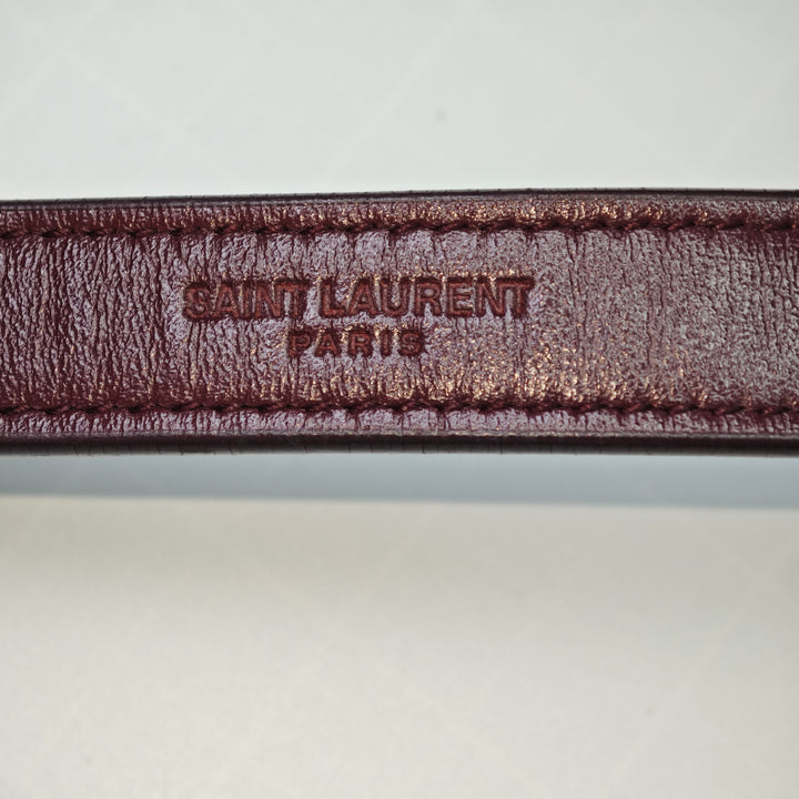 Saint Laurent Small Matelasse Cuir de veau LouLou Bowling Sac