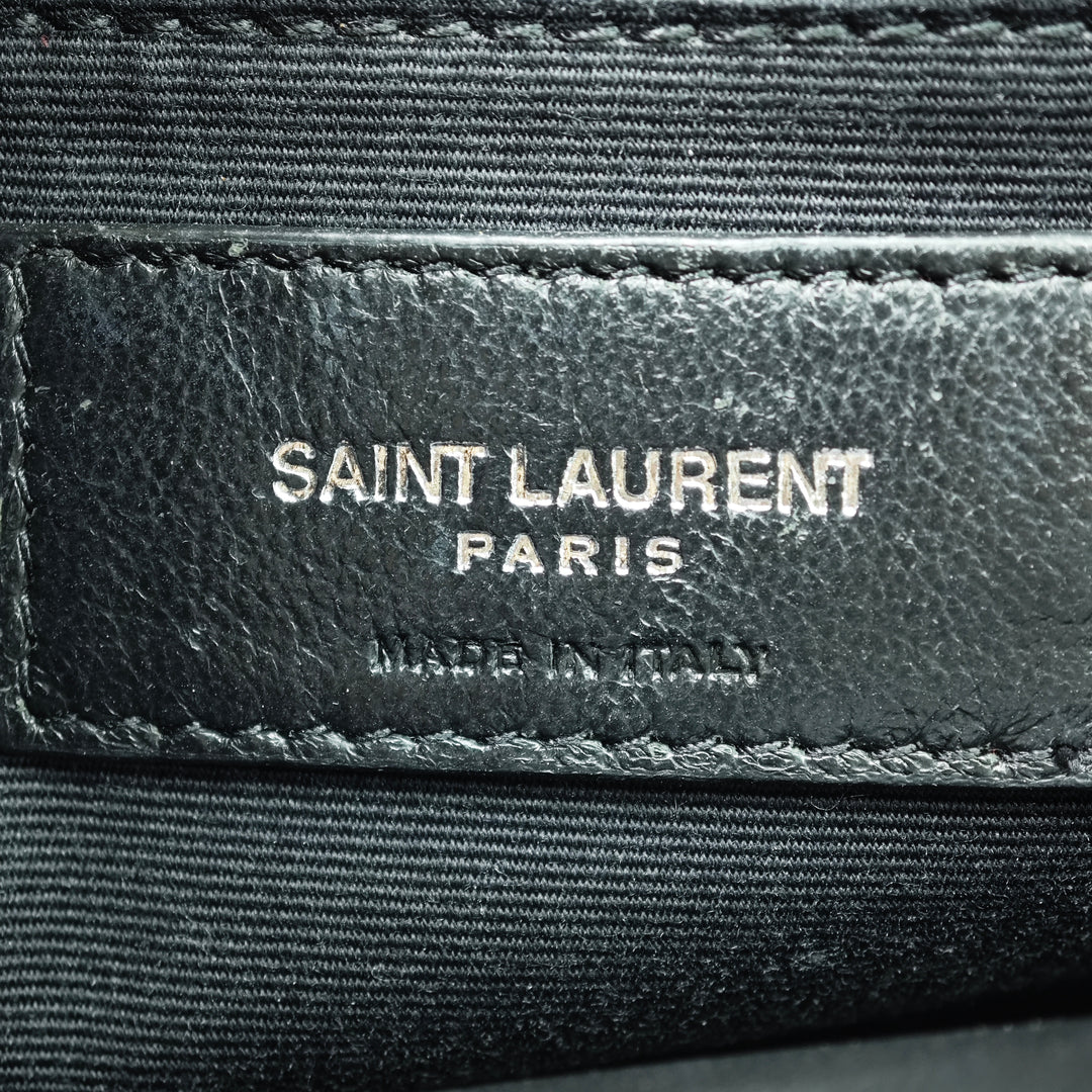 Saint Laurent Small Matelasse Cuir de veau LouLou Bowling Sac