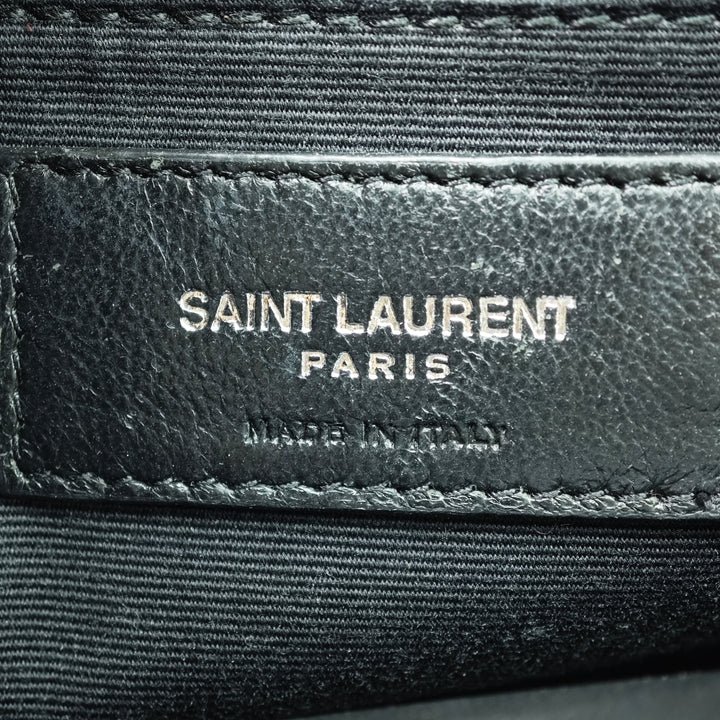 Saint Laurent Small Matelasse Cuir de veau LouLou Bowling Sac
