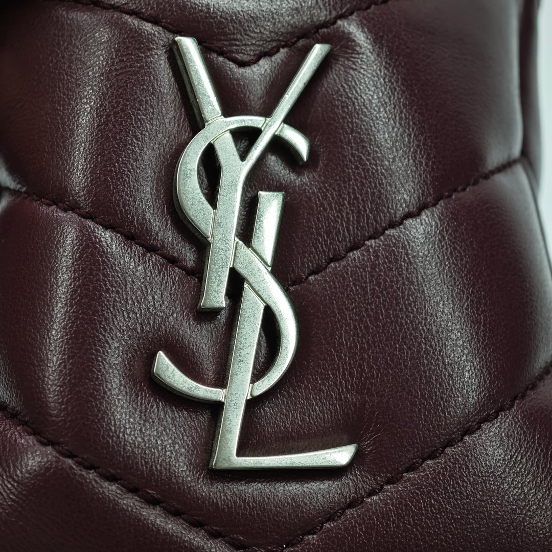 Saint Laurent Small Matelasse Cuir de veau LouLou Bowling Sac