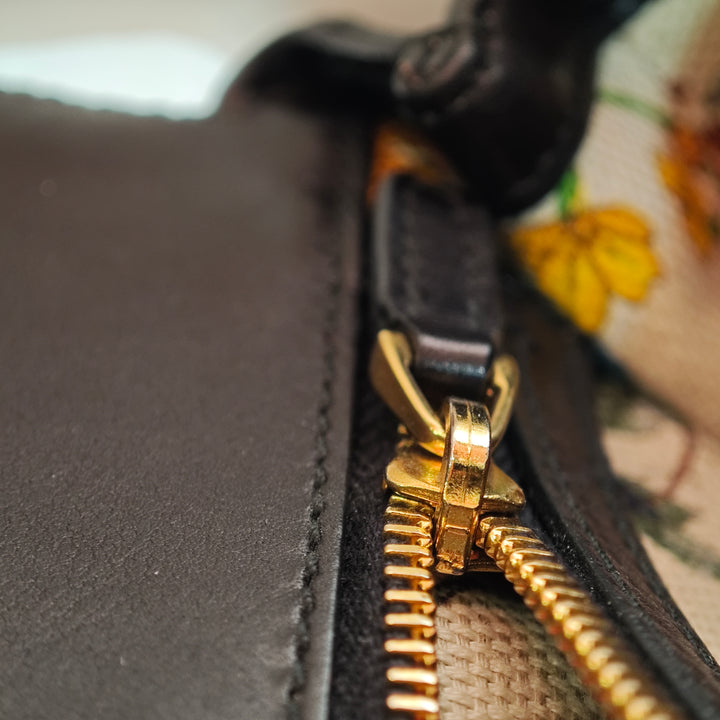 Gucci Medium Cuir de veau New Bamboo sac à anse supérieure