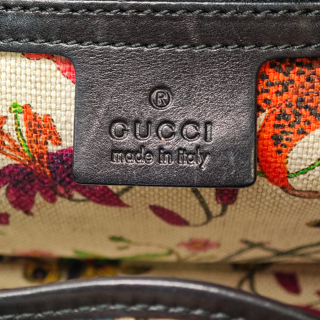Gucci Medium Cuir de veau New Bamboo sac à anse supérieure