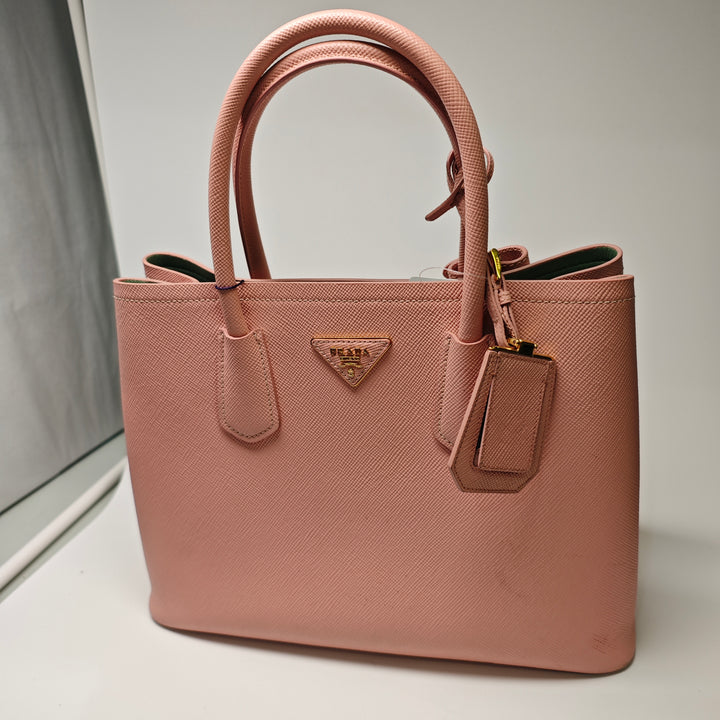 Prada Medium Saffiano Cuir Double Sac