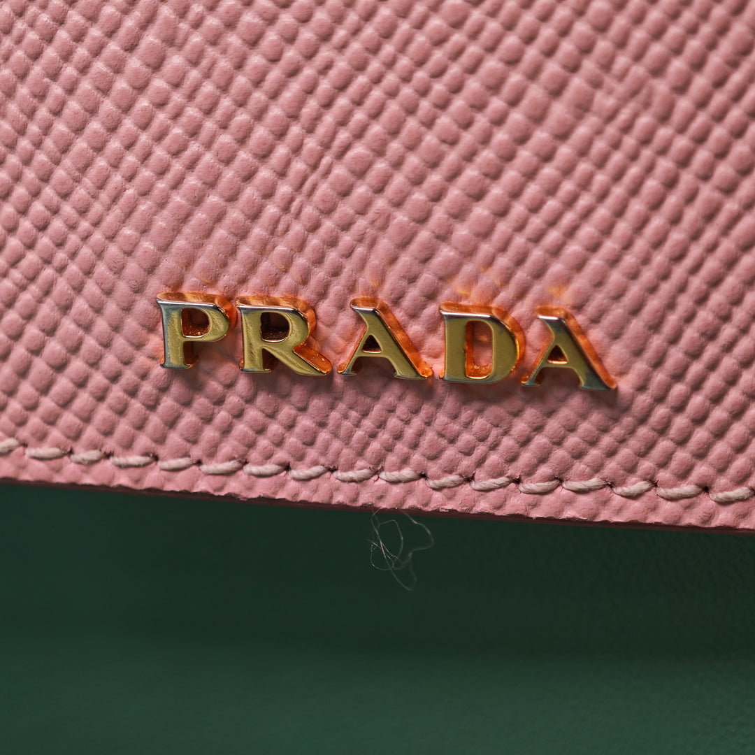 Prada Medium Saffiano Cuir Double Sac