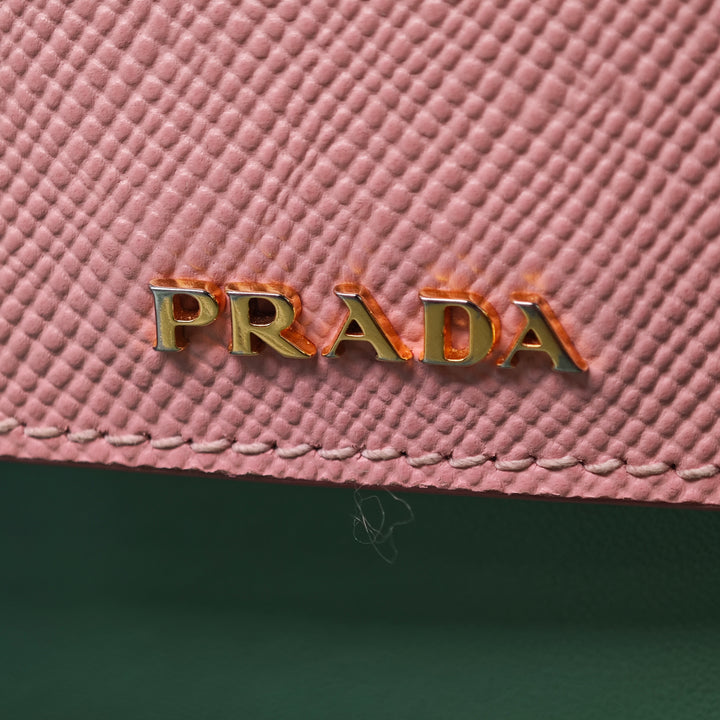 Prada Medium Saffiano Cuir Double Sac