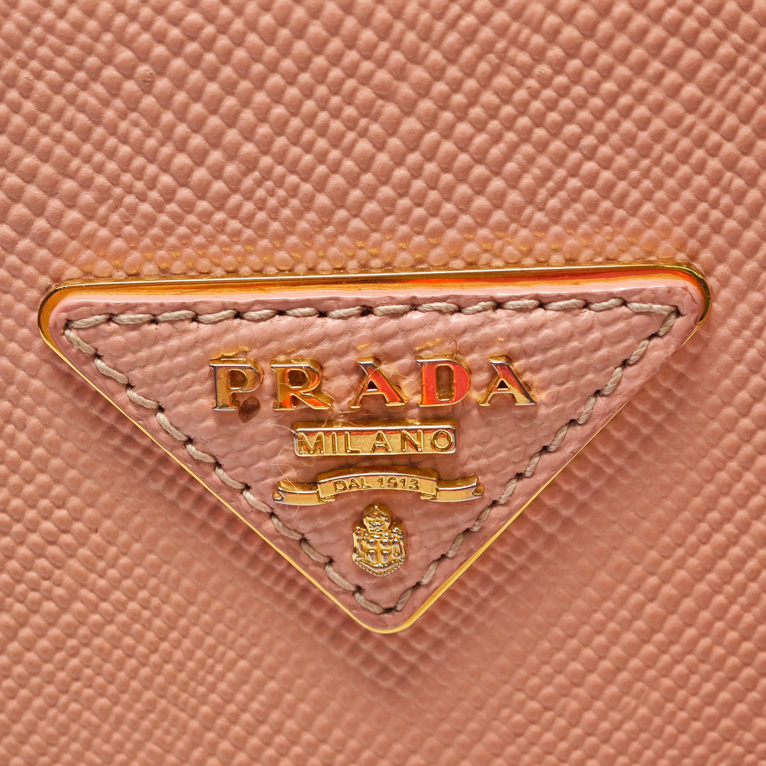 Prada Medium Saffiano Cuir Double Sac