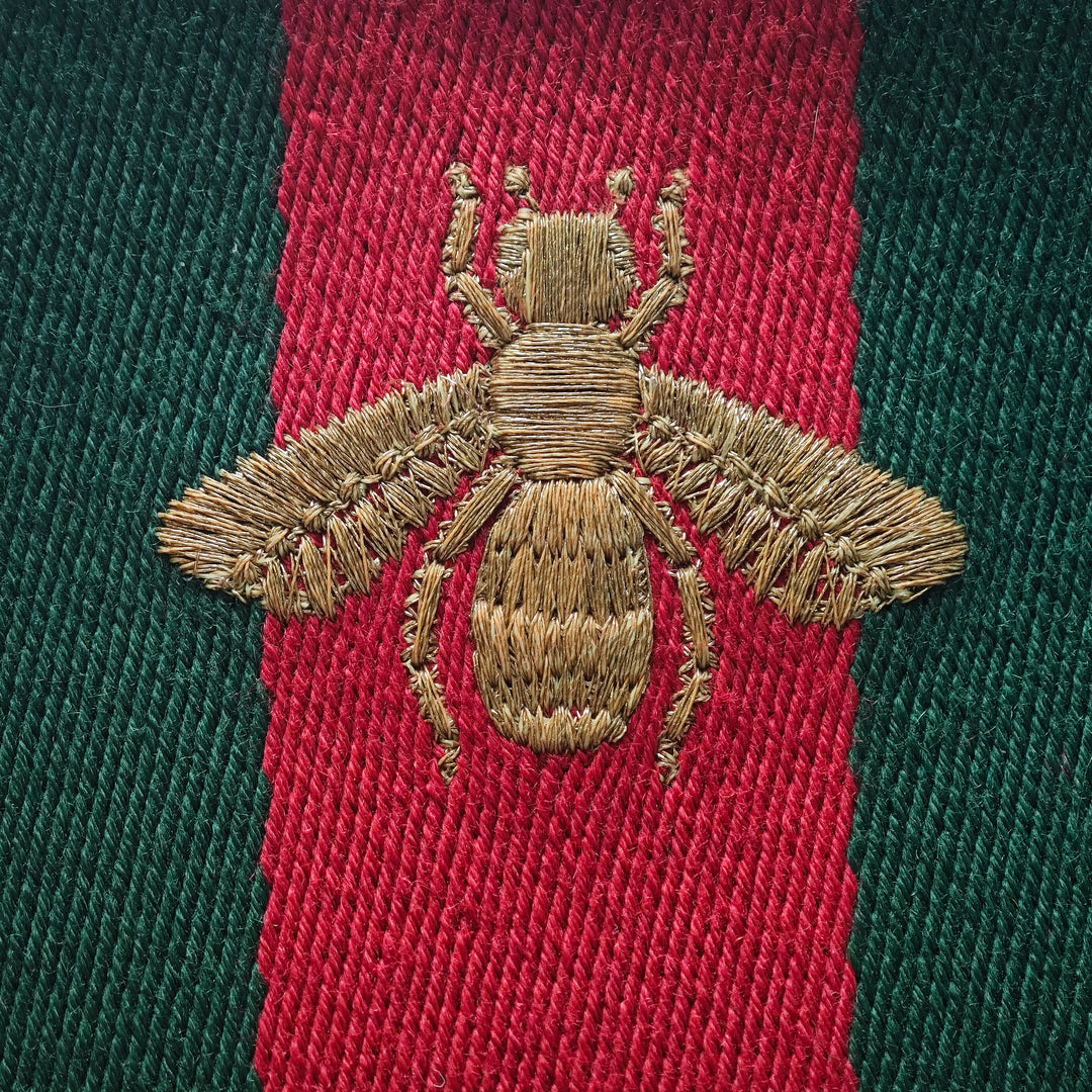 Gucci Cuir de veau Web Webby Bee Sac caméra