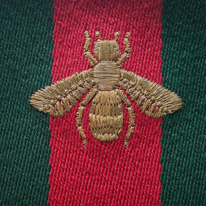 Gucci Cuir de veau Web Webby Bee Sac caméra