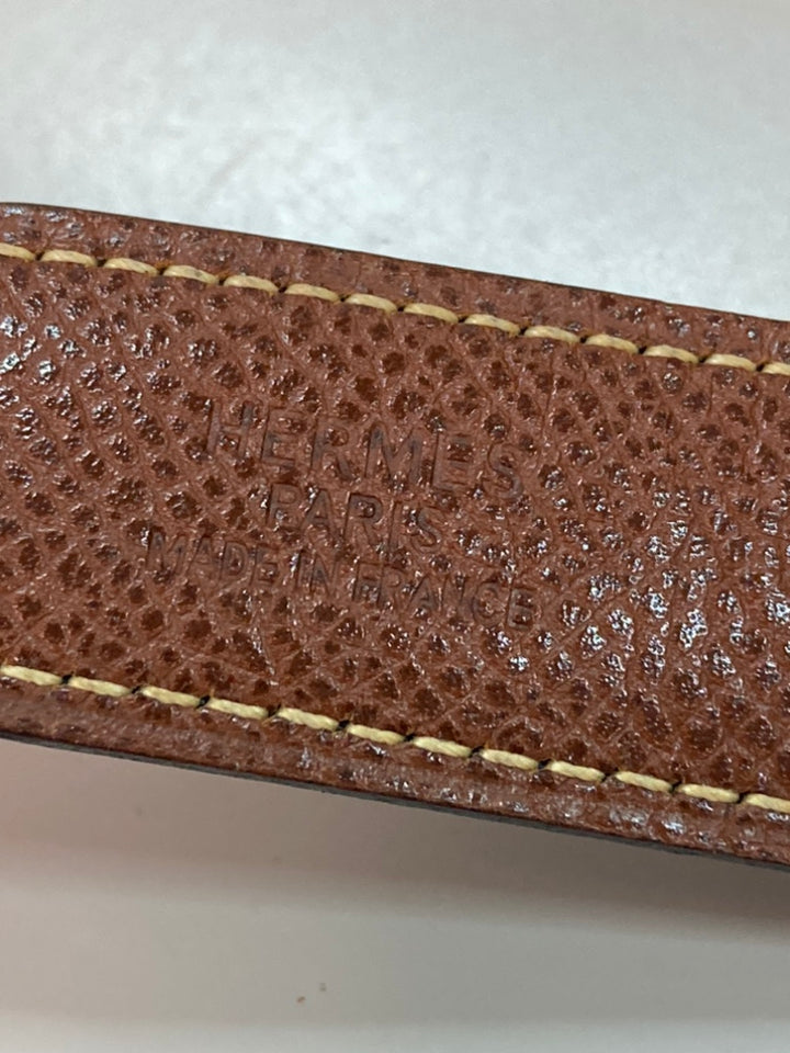 Hermès Swift et Epsom Constance H Reversible Belt